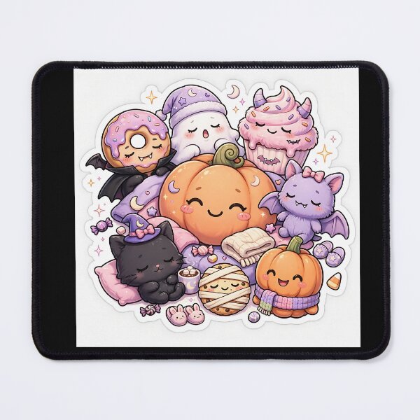 Item preview, Vampire Dessert Party | Cute Kawaii Halloween Donut & Sweet Treats designed and sold by SmartyWonders.