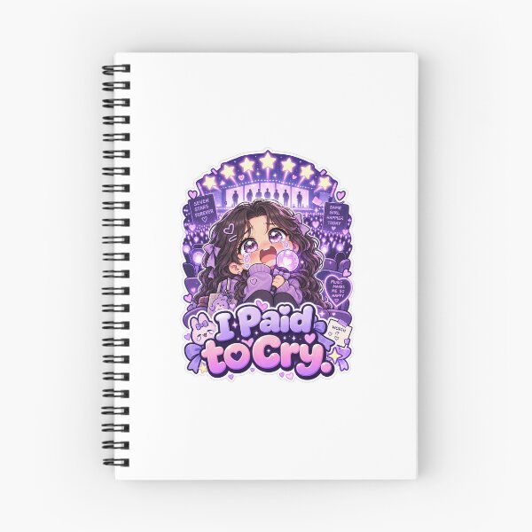 Item preview, Kpop Concert Crying Meme Sticker | BTS Inspired ARMY Chibi Sticker | Funny Concert Fan Art designed and sold by CutePrintCorner.