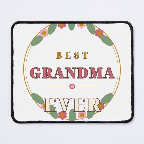 Item preview, Best Grandma Ever Floral Vintage Shirt designed and sold by Wonderland Graphics.