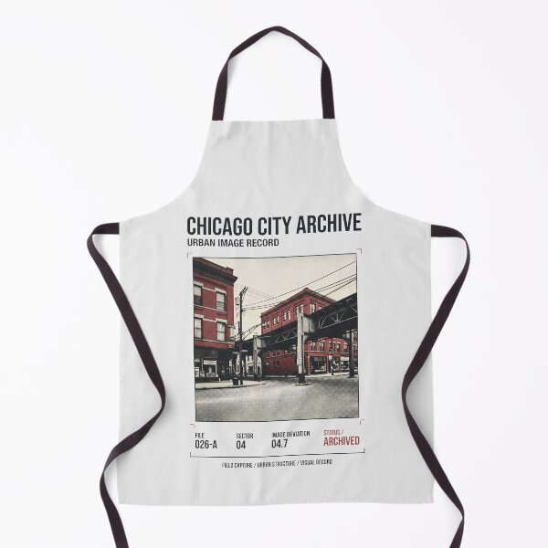 Item preview, Chicago City Archive Urban Red Brick Architecture Graphic designed and sold by SplashTastic.