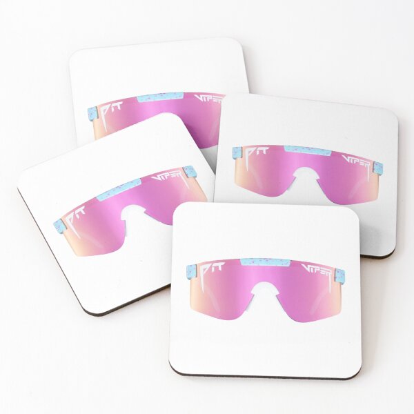 Item preview, Pit Viper Sticker / Decal - Pink Blue designed and sold by sticker-vault.
