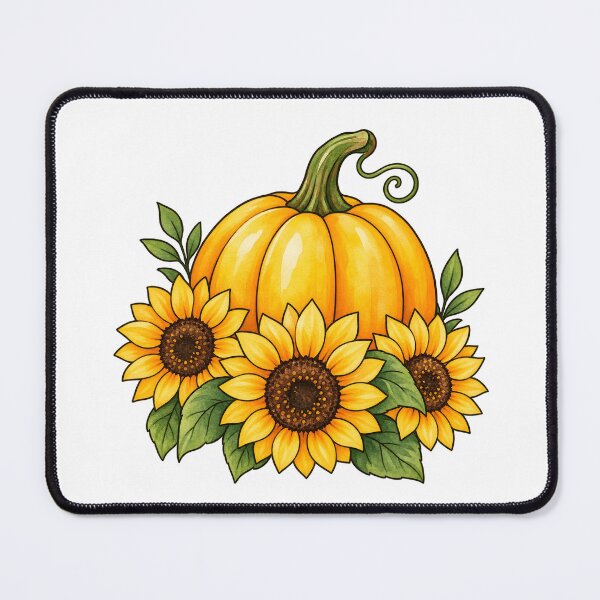 Item preview, Fall Pumpkins Sunflowers  designed and sold by GraphicsClub.