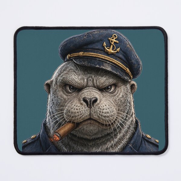 Item preview, Captain Seal with Cigar designed and sold by CaptainSeal.