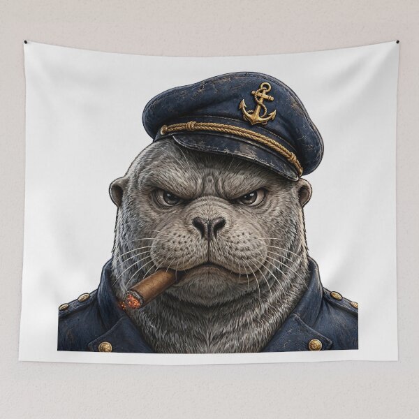 Item preview, Captain Seal with Cigar designed and sold by CaptainSeal.