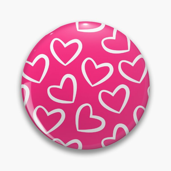 Item preview, Cute Pink and White Hearts Seamless Pattern designed and sold by quickkdesign.