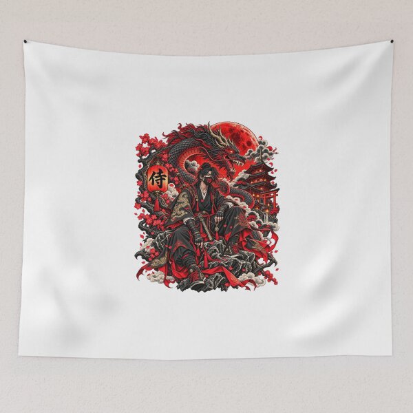 Item preview, Shadow Samurai: The Blood Moon Dragon designed and sold by ZayCreates.