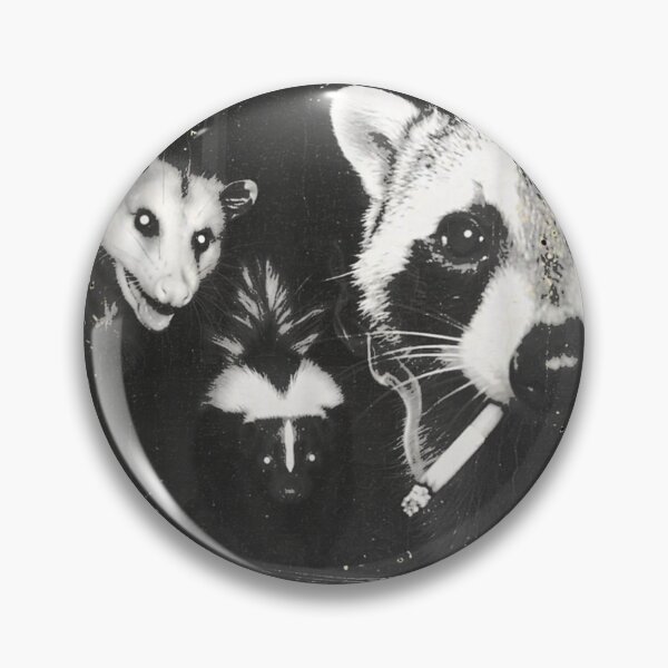 Item preview, Trash Panda Night Crew Vintage Raccoon Opossum Skunk  designed and sold by Crookedorbit ⭐⭐⭐⭐⭐ .