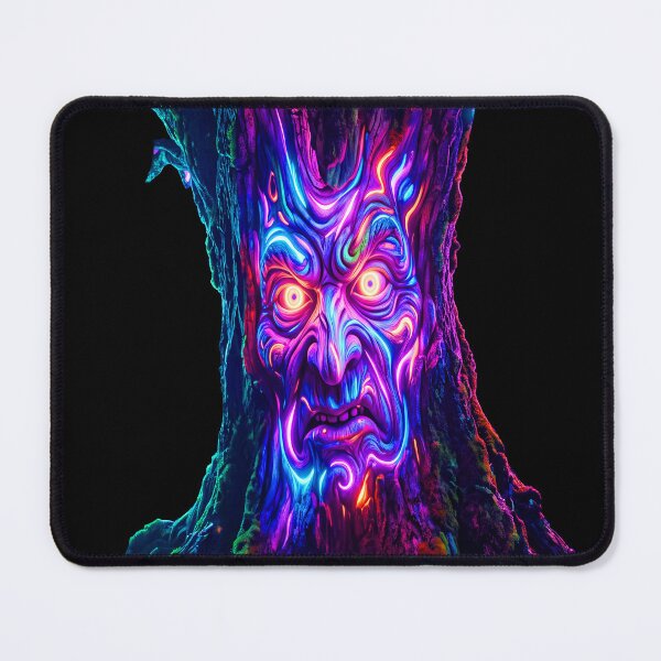 Item preview, NEON MASKED TREE designed and sold by NOIMION DIGITAL ART.