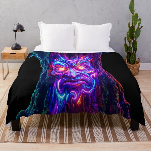 Item preview, NEON MASKED TREE designed and sold by NOIMION DIGITAL ART.