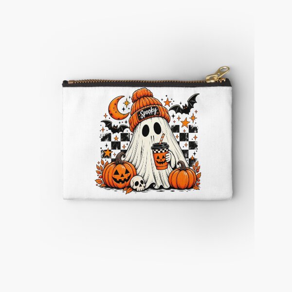Item preview, Spooky Season, Fall Ghost Drink, Halloween Coffee Cup designed and sold by Taniyah Gomes.