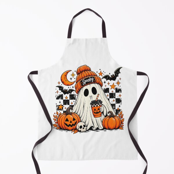 Item preview, Spooky Season, Fall Ghost Drink, Halloween Coffee Cup designed and sold by Taniyah Gomes.