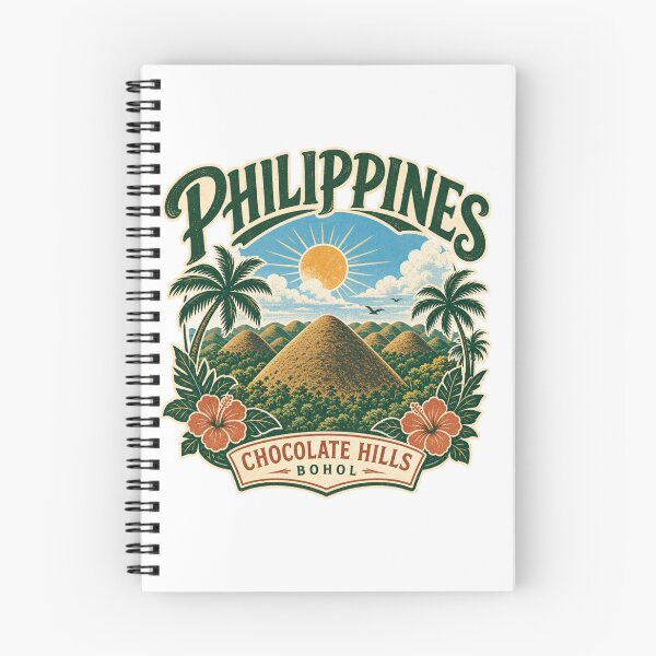 Artikelvorschau, Ein Porträt der Chocolate Hills auf den Philippinen entworfen und verkauft von GoodPlaceToShop.
