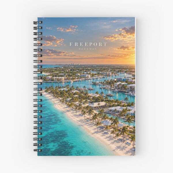 Item preview, Freeport Cinematic Monochrome Coastal Artwork designed and sold by MichaeIRellov.