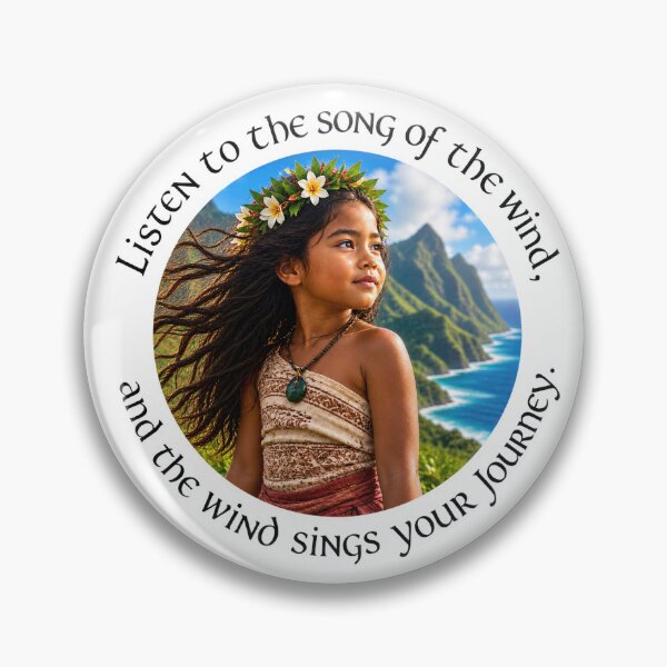 Item preview, Polynesian Nature Proverb - Listen to the song of the wind | Pacific Art designed and sold by ShakaLife.org.