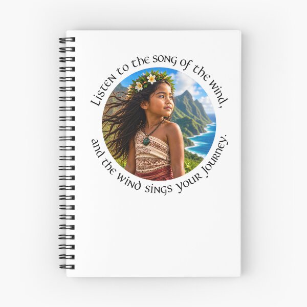 Item preview, Polynesian Nature Proverb - Listen to the song of the wind | Pacific Art designed and sold by ShakaLife.org.