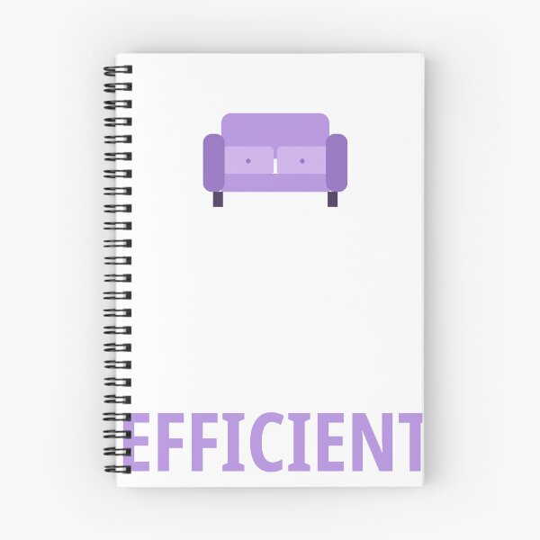 Item preview, I'm Not Lazy I'm Energy Efficient Funny Couch T-Shirt designed and sold by Wonderland Graphics.
