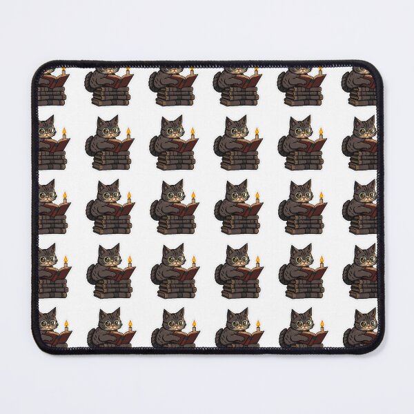 Item preview, Dark Academia Reading Cat designed and sold by One More Run.