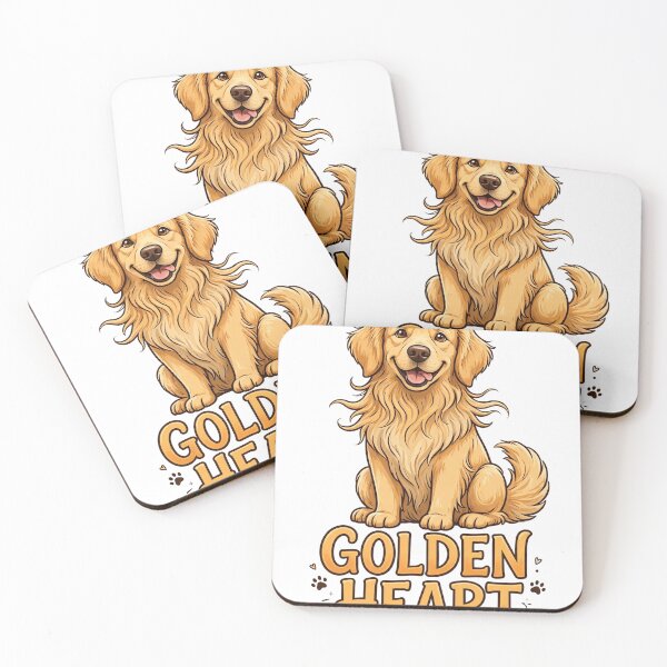 Item preview, Golden Heart Golden Retriever T-Shirt | Cute Dog Lover Gift designed and sold by Wonderland Graphics.