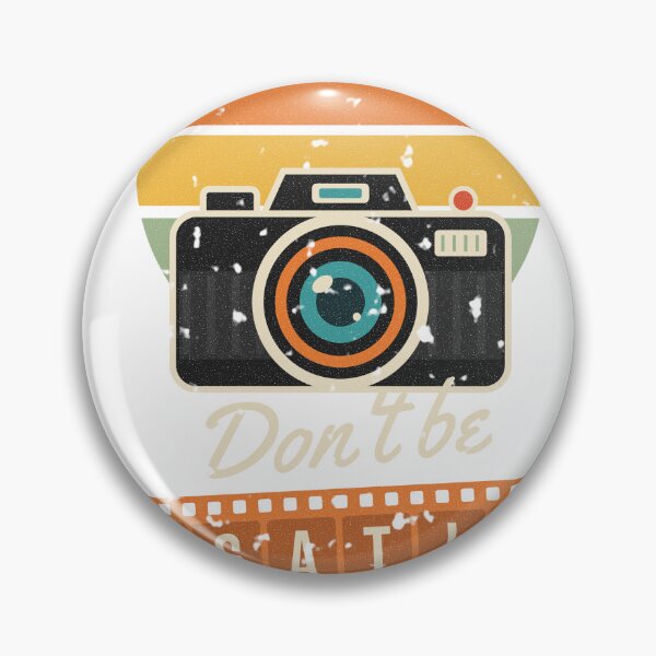 Item preview, Dont Be Negative Retro Film Camera Photography Pun designed and sold by somebasic.