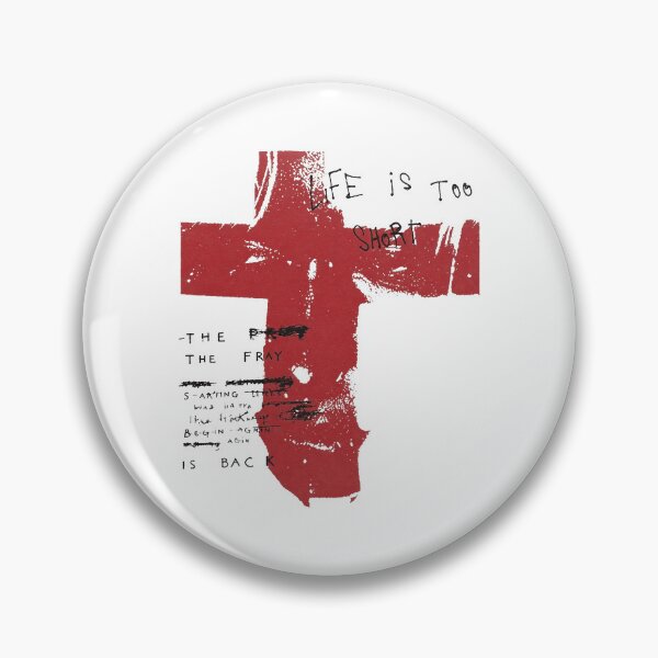 Item preview, The Fray Life Is Too Short Grunge Graphic designed and sold by ariannagarci.