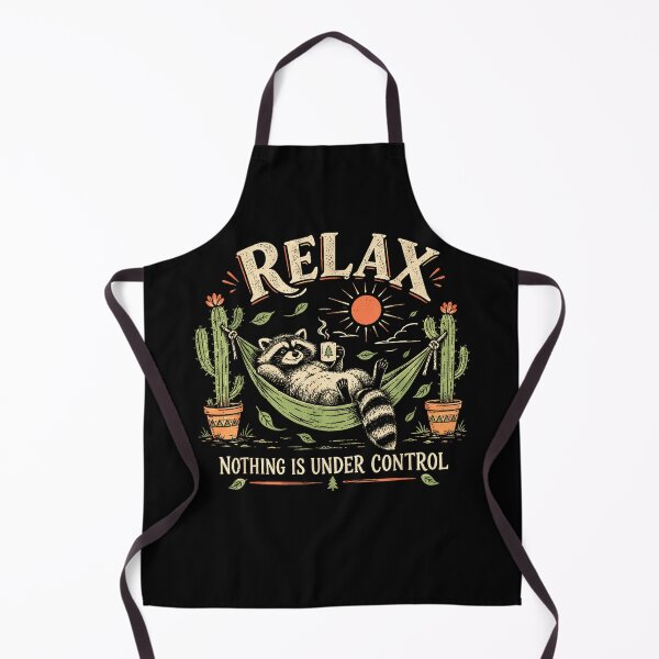 Item preview, Relax Raccoon in a Hammock With Coffee designed and sold by VioletNance.