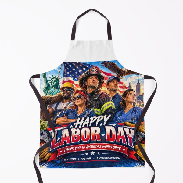 Item preview, Happy Labor Day America's Workforce Tribute designed and sold by Nela-&-Lena.