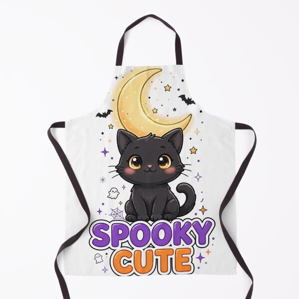 Item preview, Spooky Cute Black Cat T-Shirt | Halloween Cat Lover Gift designed and sold by Wonderland Graphics.