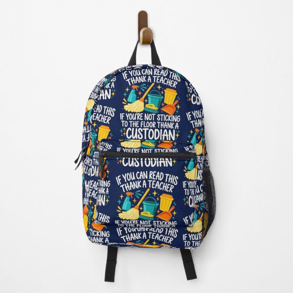 Item preview, Thank A Custodian Funny School Janitor Appreciation Gift Graphic designed and sold by gritgraphas.