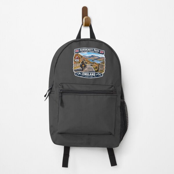 Item preview, Hardknott Pass England Lake District Motorcycle Sticker TShirt 08 designed and sold by OuterShellUK.