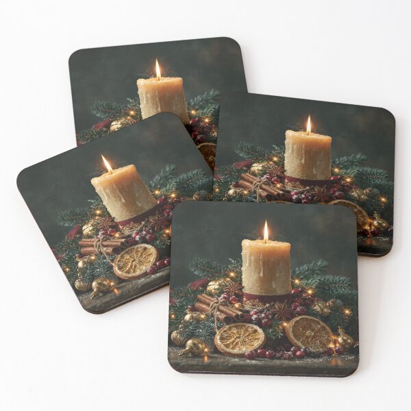 Item preview, Luxury Christmas Candle with Orange and Cinnamon designed and sold by Hoity-Toity.