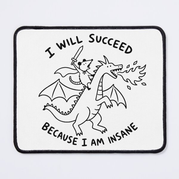 Item preview, Funny Rat Riding a Fire Breathing Dragon designed and sold by VioletNance.