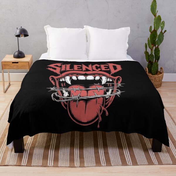 Item preview, Silenced – Devil Mouth Wire Art | Dark Gothic Design designed and sold by RajDeals.