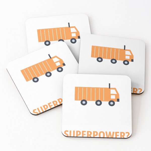 Item preview, I Drive Trucks What's Your Superpower Funny Trucker T-Shirt designed and sold by Wonderland Graphics.