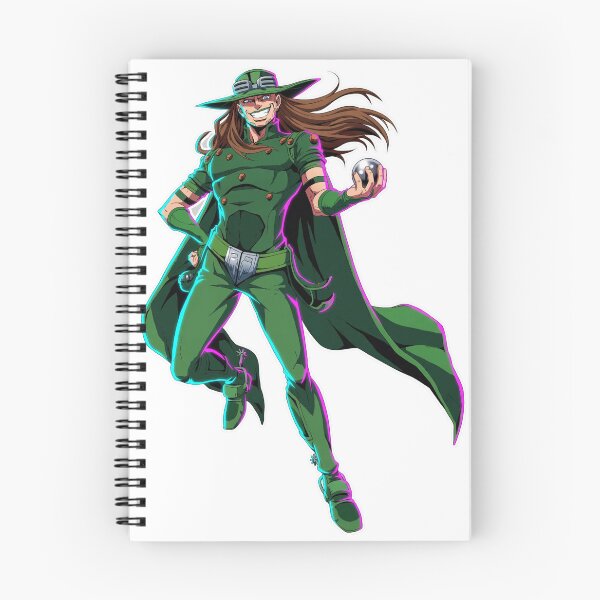 Item preview, Gyro Zeppeli Neon Glow Sticker - JoJo's Bizarre Adventure: Steel Ball Run Fan Art designed and sold by Lesley D.