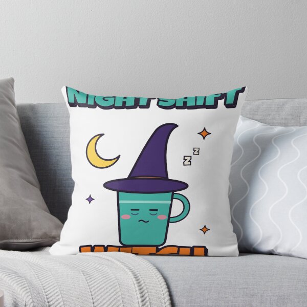 Item preview, Night Shift Witch Nurse Halloween Coffee designed and sold by somebasic.