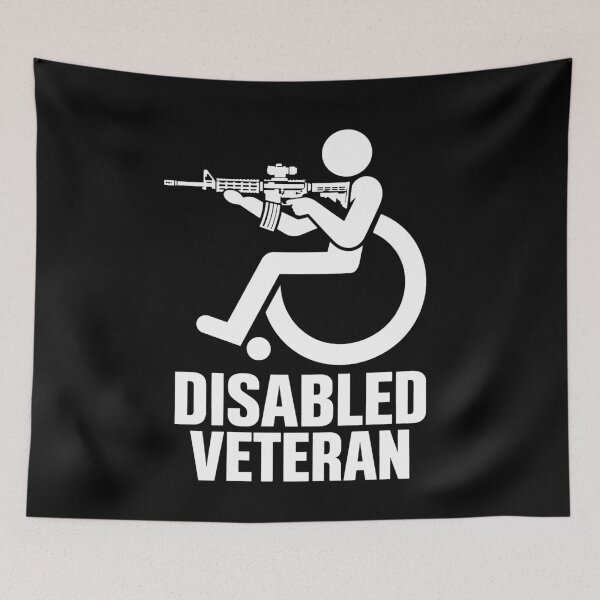 Item preview, Disabled Veteran US Military Handicap Vet Combat Veteran designed and sold by DreamPetal.