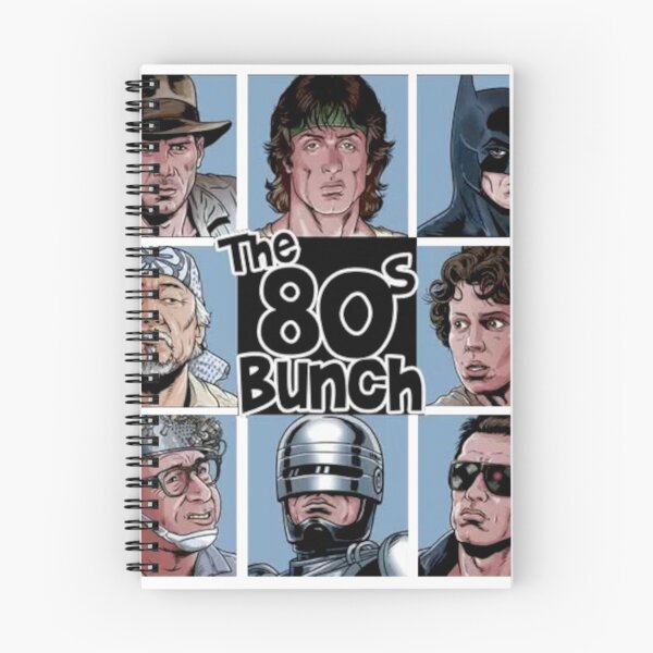 Item preview, The 80s Bunch - Iconic Retro Movie Heroes designed and sold by louda02.