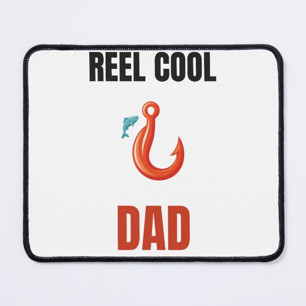 Item preview, Reel Cool Dad Fishing Hook T-Shirt designed and sold by Wonderland Graphics.