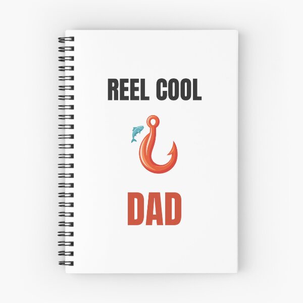 Artikelvorschau, Reel Cool Dad Fishing Hook T-Shirt entworfen und verkauft von Wonderland Graphics.