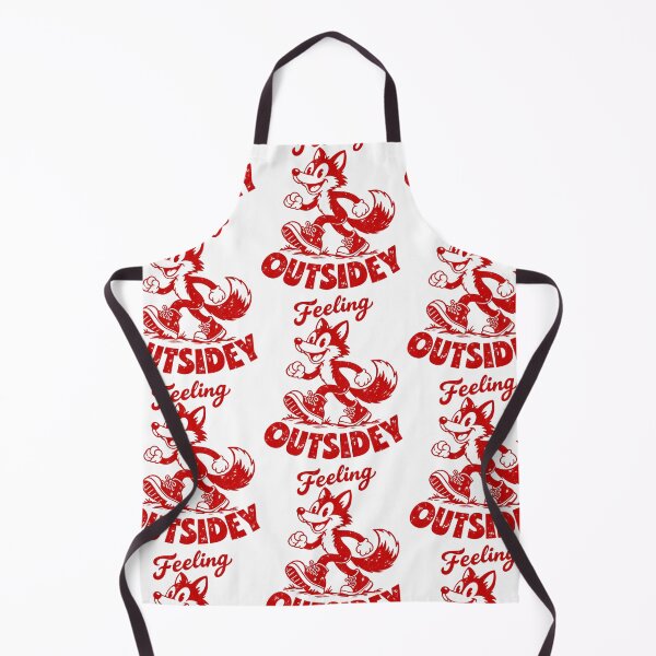 Artikelvorschau, Feeling Outsidey Vintage Cartoon Walking Fox Nature Lover entworfen und verkauft von DreamPetal.