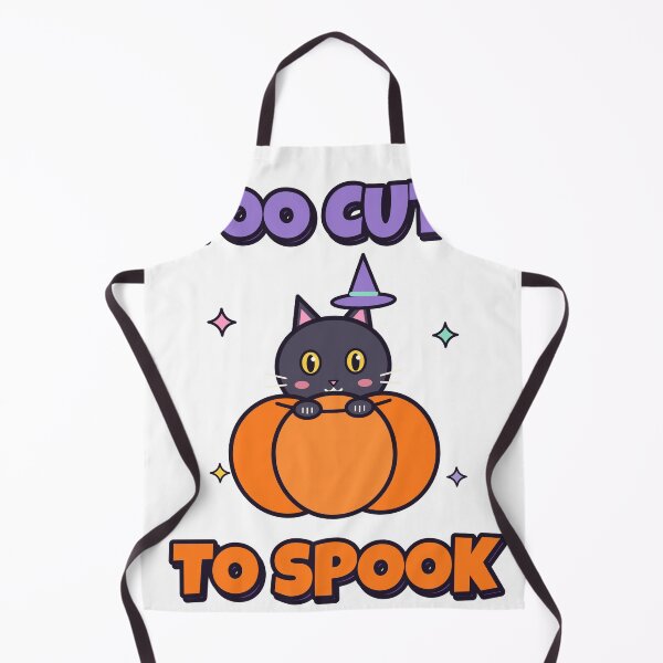 Item preview, Too Cute To Spook Black Cat Pumpkin Kids Halloween designed and sold by somebasic.