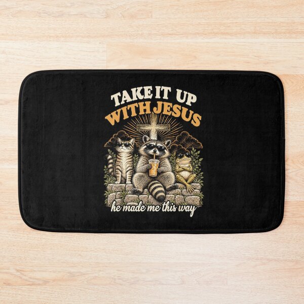 Item preview, Take It Up With Jesus Funny Animals designed and sold by VioletNance.