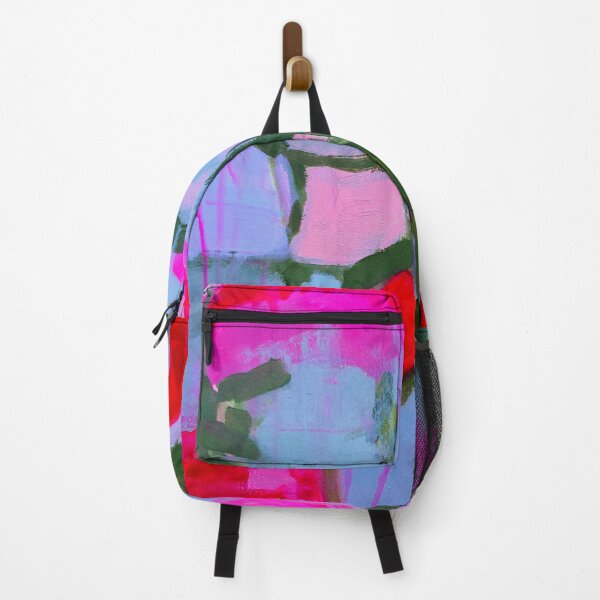 Item preview, Vibrant Playful Abstract Painting  Pink, Red, Green, Blue - 823 designed and sold by NathalieLeRiche.