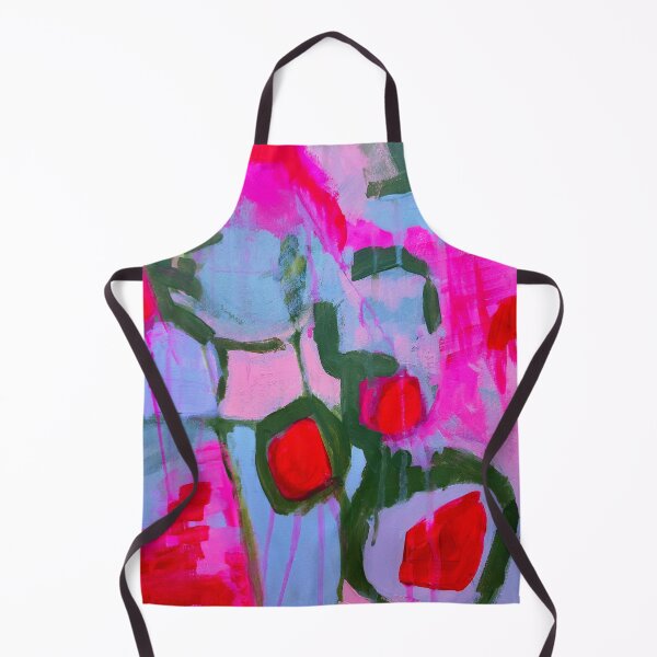 Item preview, Vibrant Playful Abstract Painting  Pink, Red, Green, Blue - 823 designed and sold by NathalieLeRiche.
