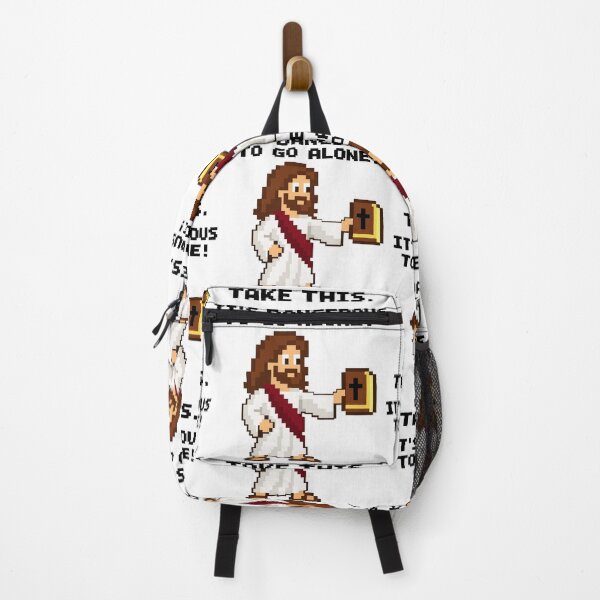 Item preview, It's Dangerous to Go Alone Take This Bible Christian Gamer designed and sold by LunaBeautiful.