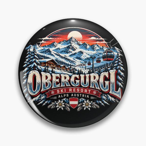 Item preview, Obergurgl Austria Ski designed and sold by TheEndDesign.