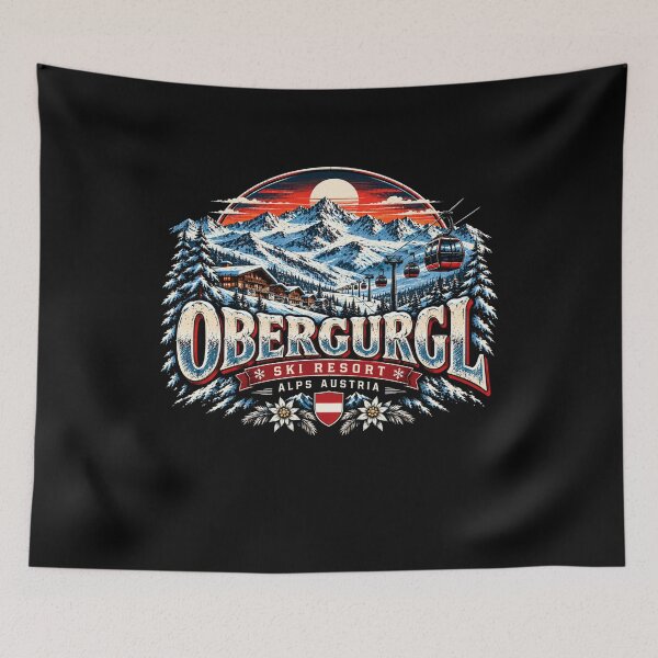 Item preview, Obergurgl Austria Ski designed and sold by TheEndDesign.