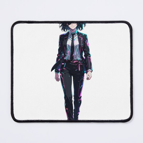 Item preview, Himeno Neon Glow Sticker - Chainsaw Man Fan Art designed and sold by Lesley D.