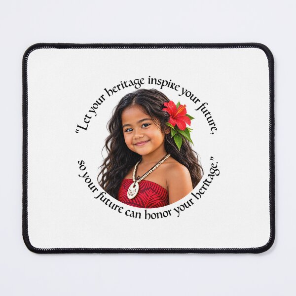 Item preview, Polynesian Heritage Proverb - Let your heritage inspire your future | Pacific Art designed and sold by ShakaLife.org.