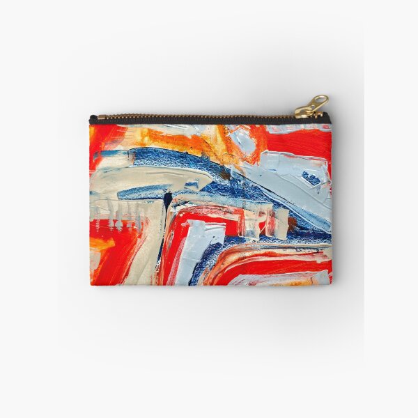 Item preview, Bold Expressive Abstract Painting, Red, Orange, Blue - 834 designed and sold by NathalieLeRiche.